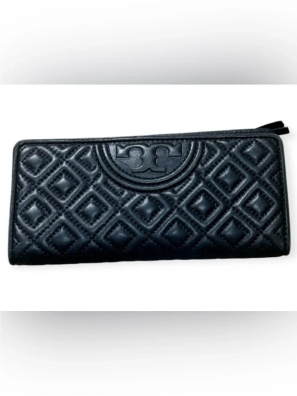 Tory Burch Fleming Quilted Soft Leather Continental Wallet - Picture 2 of 6